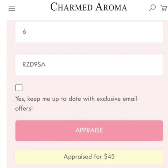 🌟 👑Charmed aroma princess crown ring size 7 NWT - Picture 5 of 6